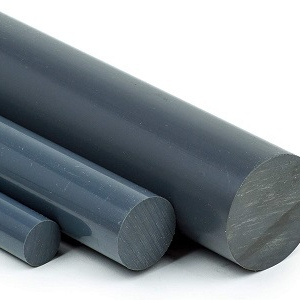 PVC-U, d 50x2000мм, Поливинилхлорид (ПВХ) пруток