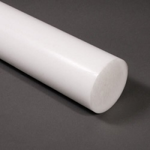 PE-UHMW, 35x2000мм, Полиэтилен (PE-1000) пруток белый
