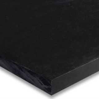 PA6.6-30GF, 20х620х1000мм, Полиамид лист черный армированный стекловолокном