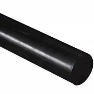 PE-UHMW, 70x1000мм, Полиэтилен (PE-1000) пруток черный