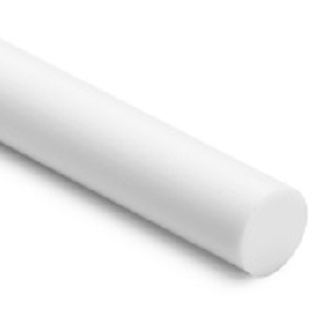 PE-UHMW, 35x2000мм, Полиэтилен (PE-1000) пруток белый
