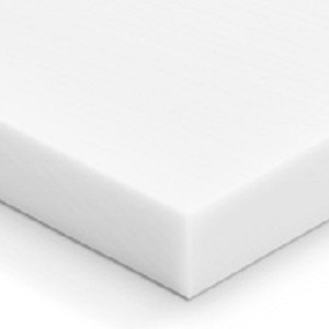 POM-C 35х610х1000мм Полиацеталь лист белый